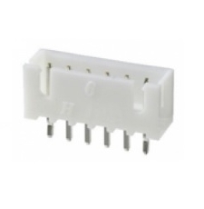 کانکتور XH-6PIN نری صاف رو بردی پین مربعی