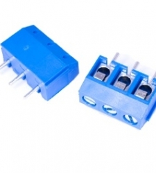 ترمینال آبی 3 پین کوچک DG301