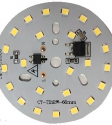 LED DOB آفتابی 220VAC 24LED 12W گرد قطر 60mm
