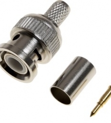 فیش BNC پرسی RG59