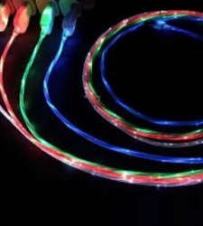 کابل شارژر آیفون LED دار