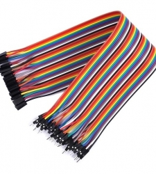 سیم جامپر نری به مادگی بسته 40 تایی 20 سانتی