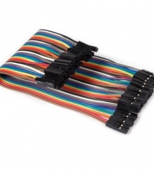 سیم جامپر مادگی به مادگی بسته 40 تایی 20 سانتی