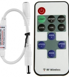 درایور و کنترلر LED تک رنگ بی سیم (RF)
