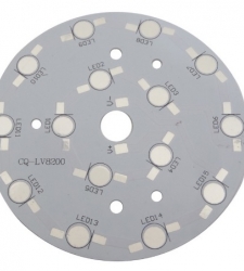 PCB آلومینومی پاور LED 15W گرد قطر 9CM