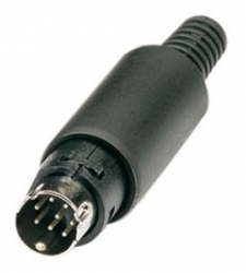 فیش PS2 تعمیری سر کابلی 8pin