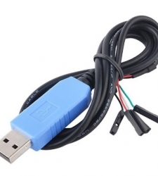 ماژول مبدل USB به سریال PL2303TA سیم دار بدنه آبی