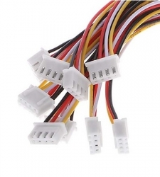 کانکتور مینیاتوری PH-4PIN مادگی سیم دار