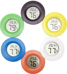 دماسنج و رطوبت سنج پنلی گرد