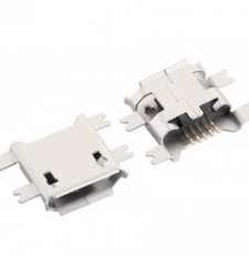 میکرو USB مادگی پایه خوابیده کد1