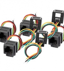 کانکتور مادگی خط تلفن سیم دار