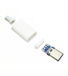 کانکتور تعمیری نری Type C - تیپ C - سفید رنگ