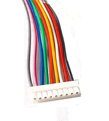 کانکتور XH سیم دار پین گرد 10 پین