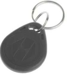 تگ RFID سر کلیدی خاکستری 125KHz
