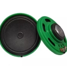 بلندگو 32 اهم 0.25 وات 5cm - بدنه پلاستیکی سبز رنگ