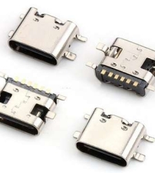کانکتور USB Type-c مادگی 6 پین کد2