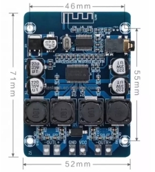 آمپلی فایر XH-M314 بلوتوث دار 2x45W استریو با ورودی AUX