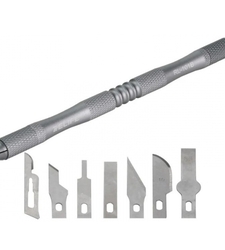 ست کاتر قلمی و تیغ تعویض آی سی RELIFE مدل RL-101B