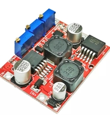 ماژول مبدل DC-DC کاهنده و افزاینده LM2596-LM2577 با امکان کنترل جریان خروجی