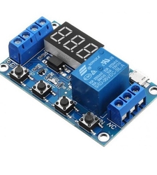 ماژول تایمر 30-6 ولت قابل تنظیم همراه با رله و نمایشگر مدل JZ-801