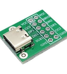 مبدل کانکتور TYPE C به DIP مدل 12 پین