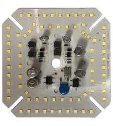 LED DOB مهتابی 220VAC 150W مربعی 116x116mm