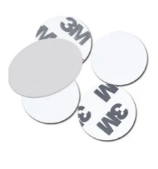 تگ RFID 125KHZ سکه ای چسب دار