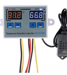 ماژول کنترل دما و رطوبت W1099 با تغذیه 12V