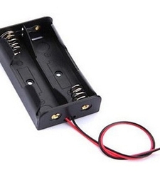 جا باتری قلمی دو تایی مشکی