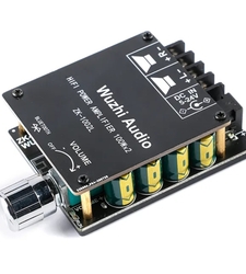 ماژول آمپلی فایر صوتی بلوتوث دار 2x100 وات مدل ZK-1002L