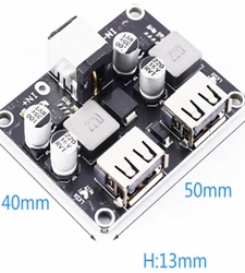 ماژول فست شارژ QC3.0 با دو خروجی USB