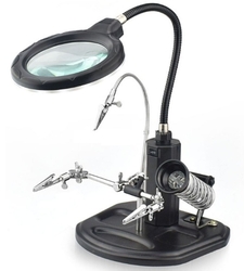 گیره مونتاژ ذره بین دار حرفه ای مدل TE-802