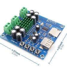 ماژول آمپلی فایر صوتی بلوتوث دار 2x50 وات مدل XH-M422