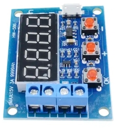 ماژول تستر ظرفیت باتری لیتیوم یون مدل HW-586 ZB2L3