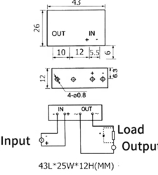 رله حالت جامد 3 - 24 ولت DC مدل SSR-3808HK 8A