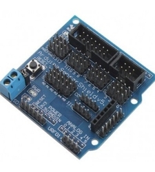 شیلد سنسور آردوینو دارای قابلیت اتصال کنترلر سروو / بلوتوث / SD card / APC220 / اولتراسونیک / I2C / 12864 LCD