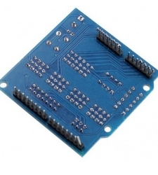 شیلد سنسور آردوینو دارای قابلیت اتصال کنترلر سروو / بلوتوث / SD card / APC220 / اولتراسونیک / I2C / 12864 LCD