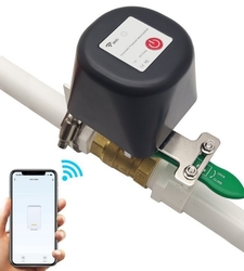 شیر فلکه برقی هوشمند 12V با قابلیت کنترل از طریق WIFI