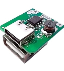 برد پاور بانک تک خروجی کوچک با ورودی TYPE-C