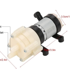 موتور پمپ هوا و آب 12 ولت DC دیافراگمی مدل 385