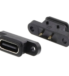 کانکتور مادگی Type-c پنلی 2 پین