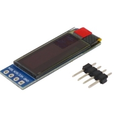 ماژول نمایشگر OLED تک رنگ 0.91 اینچ دارای ارتباط I2C و چیپ درایور SSD1306
