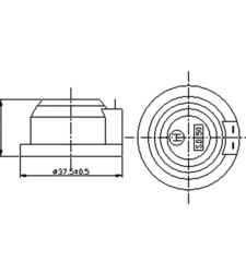 کپسول گوشی پاناسونیک سفید