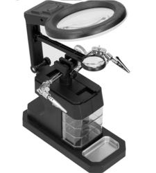 گیره مونتاژ ذره بین دار با پایه هویه مدل TE-803