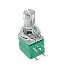 کلید ولوم 50 کیلو اهم سبز رنگ آمپلی فایری 5 پایه