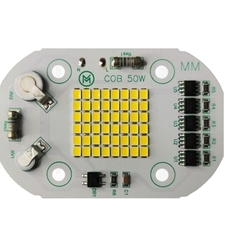 LED DOB مهتابی 50W 220V پروژکتوری با درایور داخلی سایز 7550 دارای مدار حفاظتی Anti Surge