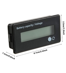 ماژول تستر و نمایشگر سطح شارژ و ظرفیت باتری روپنلی 48-12 ولت