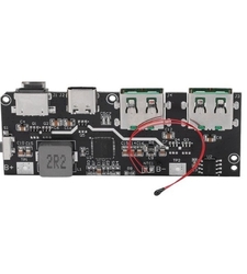 ماژول شارژر پیشرفته Fast Charge دارای پورت Type-C و سنسور دما NTC