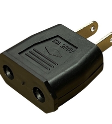 تبدیل مسافرتی 220 به 110 ولت - تبدیل دو شاخه گرد به تیغه ای