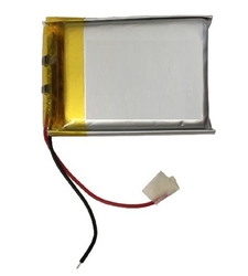 باتری لیتیوم پلیمر 3.7v ظرفیت 800mAh کد 702535